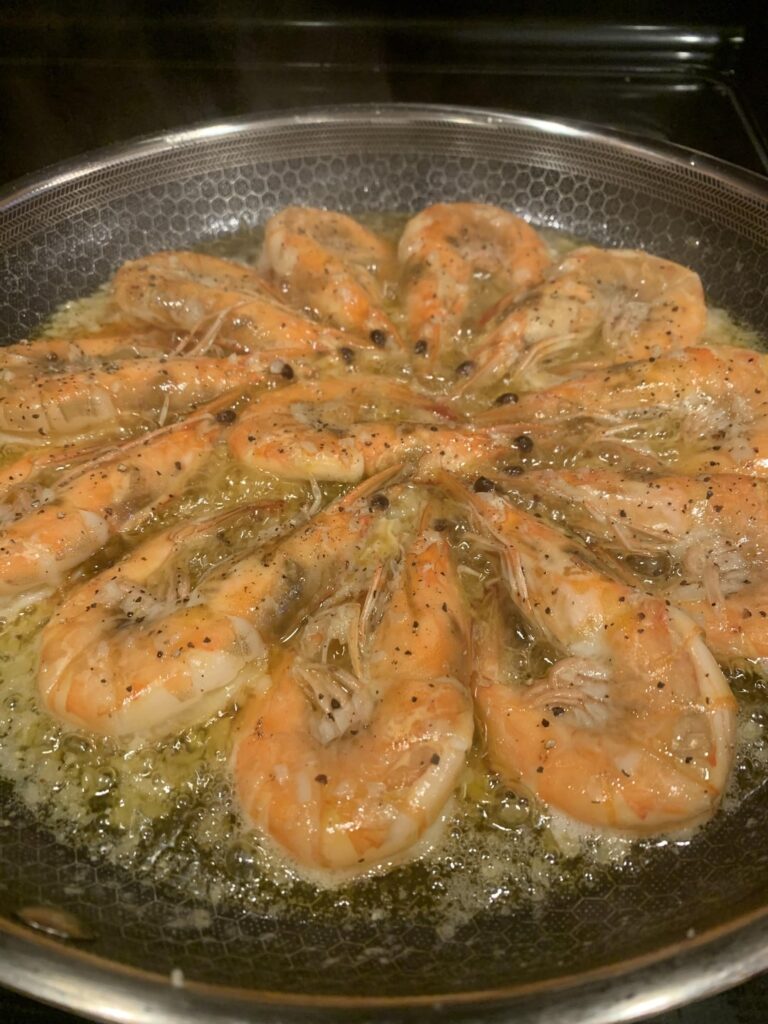 Garlic Kauai shrimp