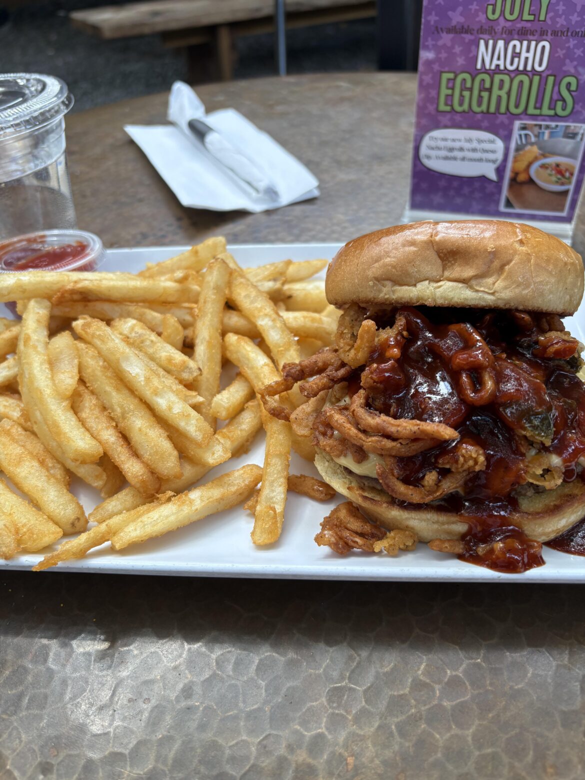 Nothing says summer like a BBQ burger