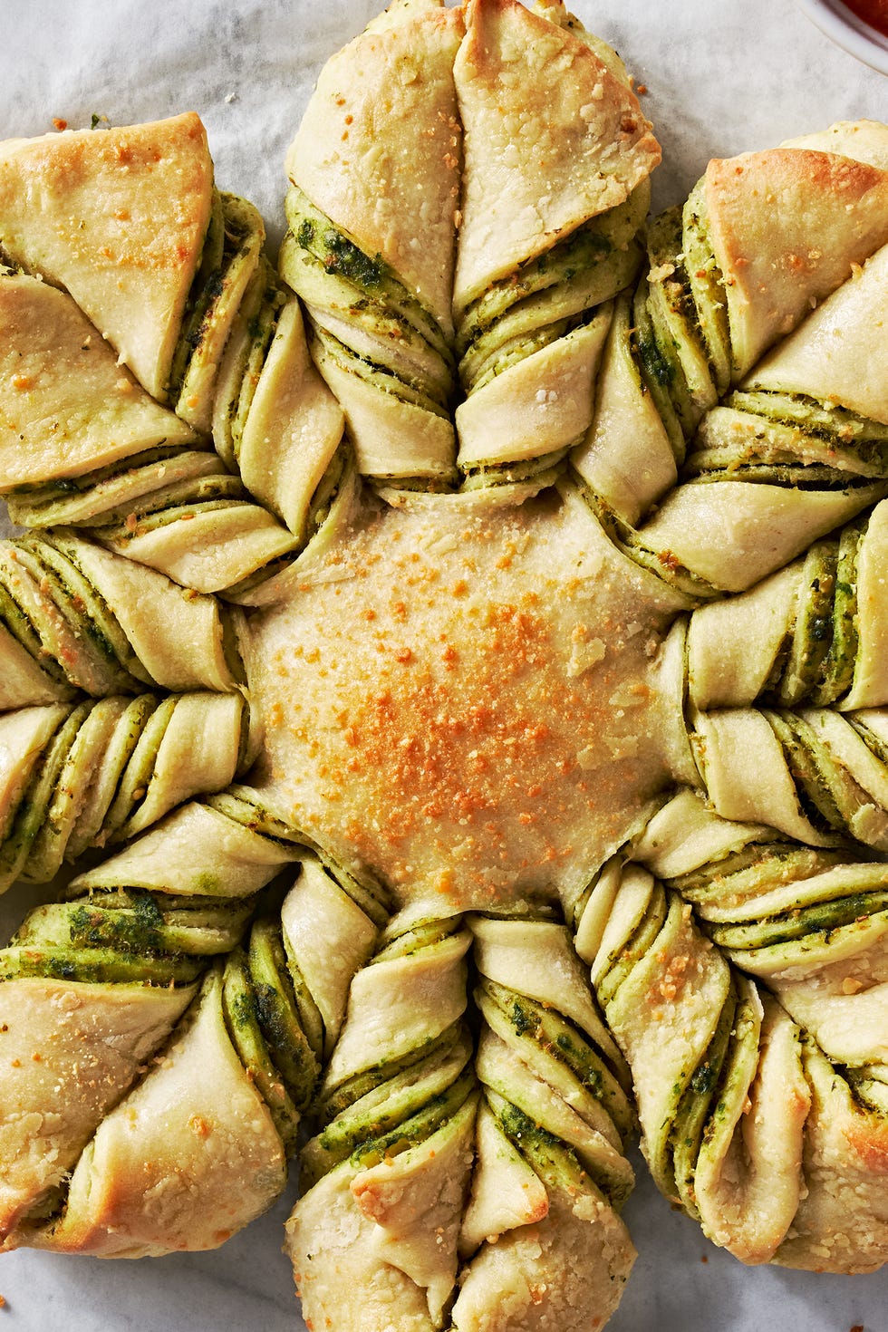 pesto star bread