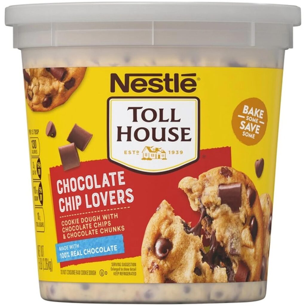 Hypothetically let's say that I ate a Nestlé Toll House of 5Lbs (2.26kg) in one sitting, how many calories would it be in that? (I had a bad Sunday)