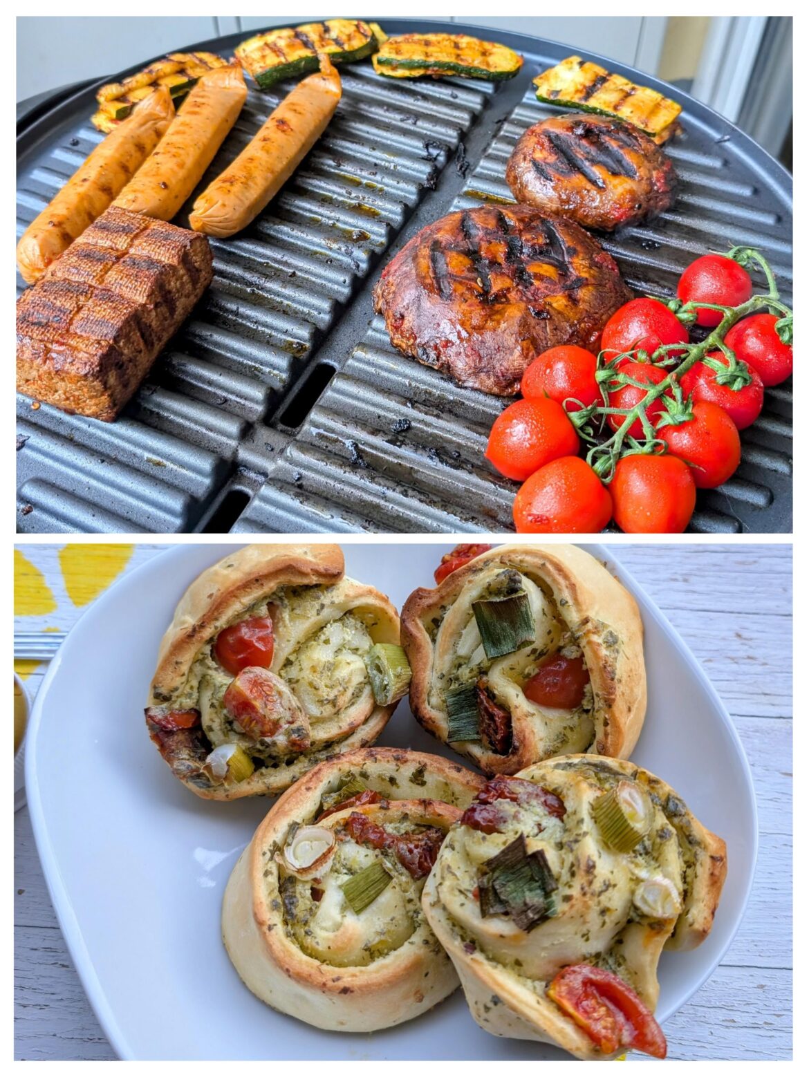 Quick BBQ with Pizza rolls