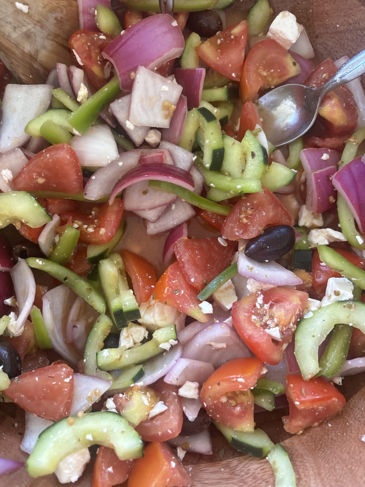Greek Salad inspired by IGA