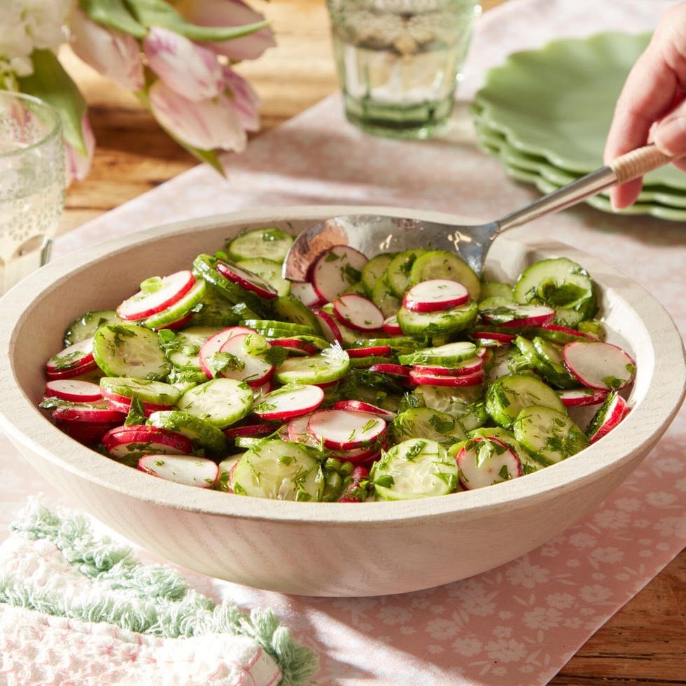 picnic side dishes radish salad