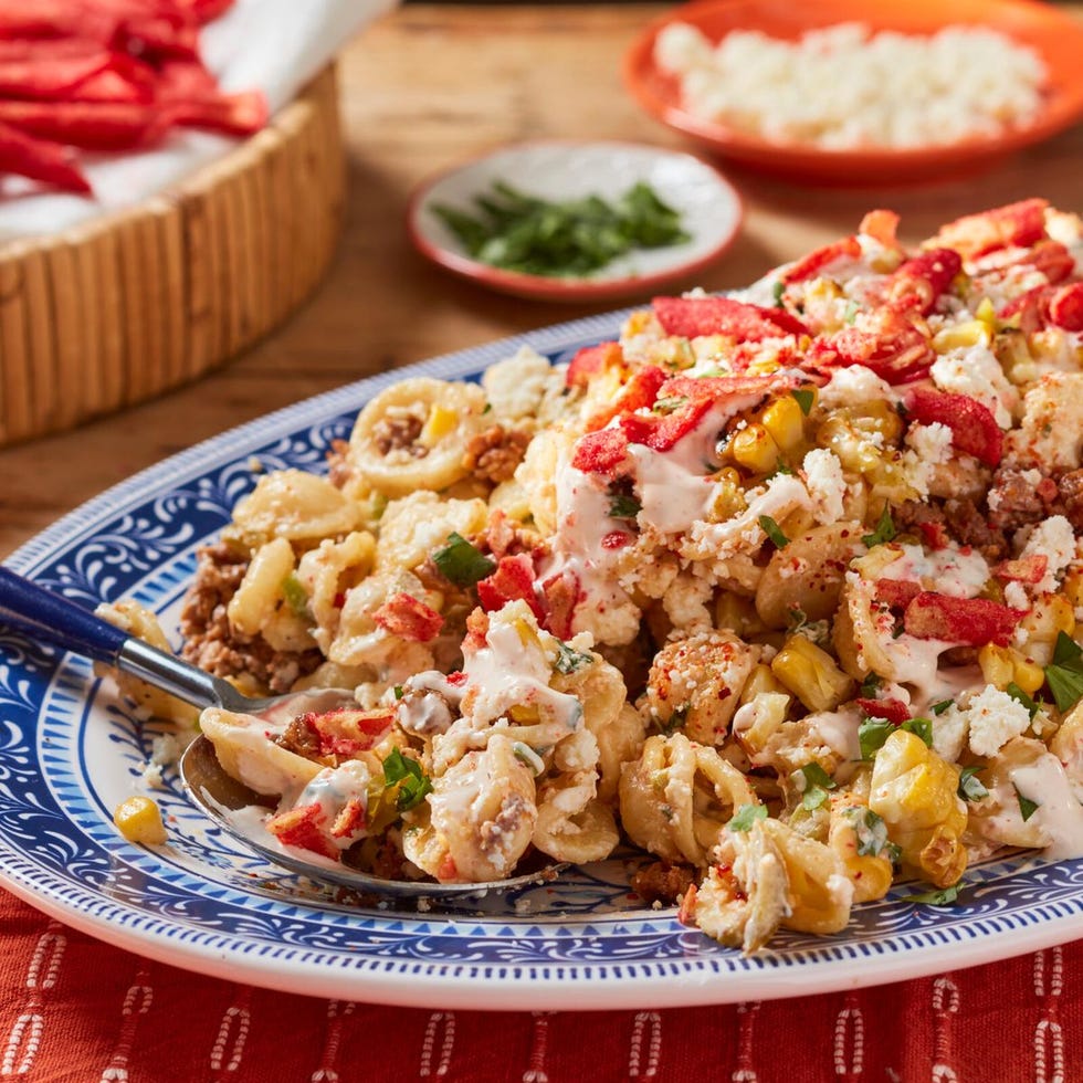 picnic side dishes taco pasta salad
