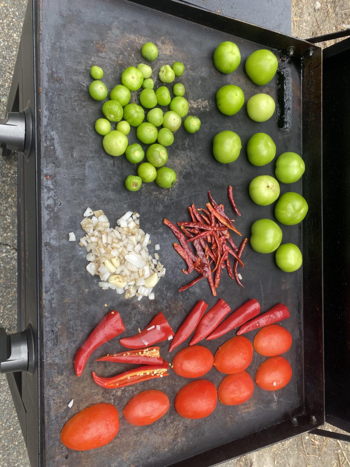 Making a mess of salsa