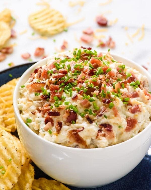 loaded baked potato dip