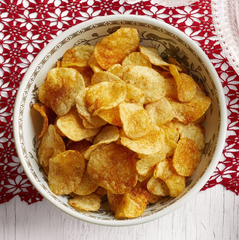 spiced up potato chips