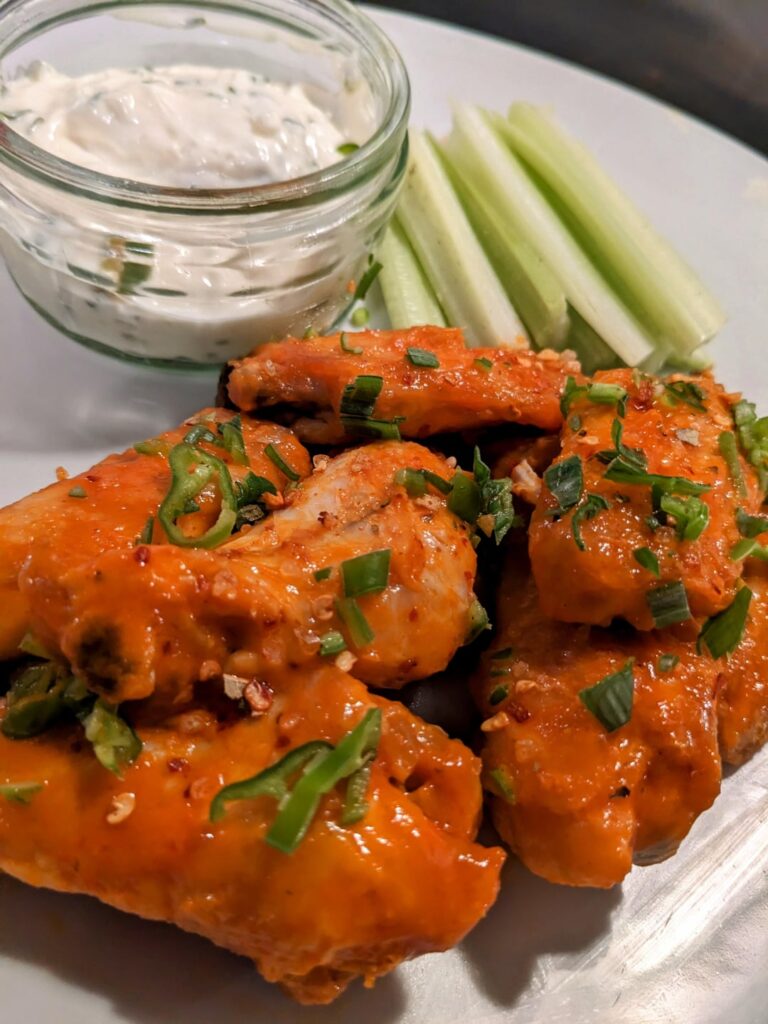 British attempt at buffalo wings with added scotch bonnets 🥵