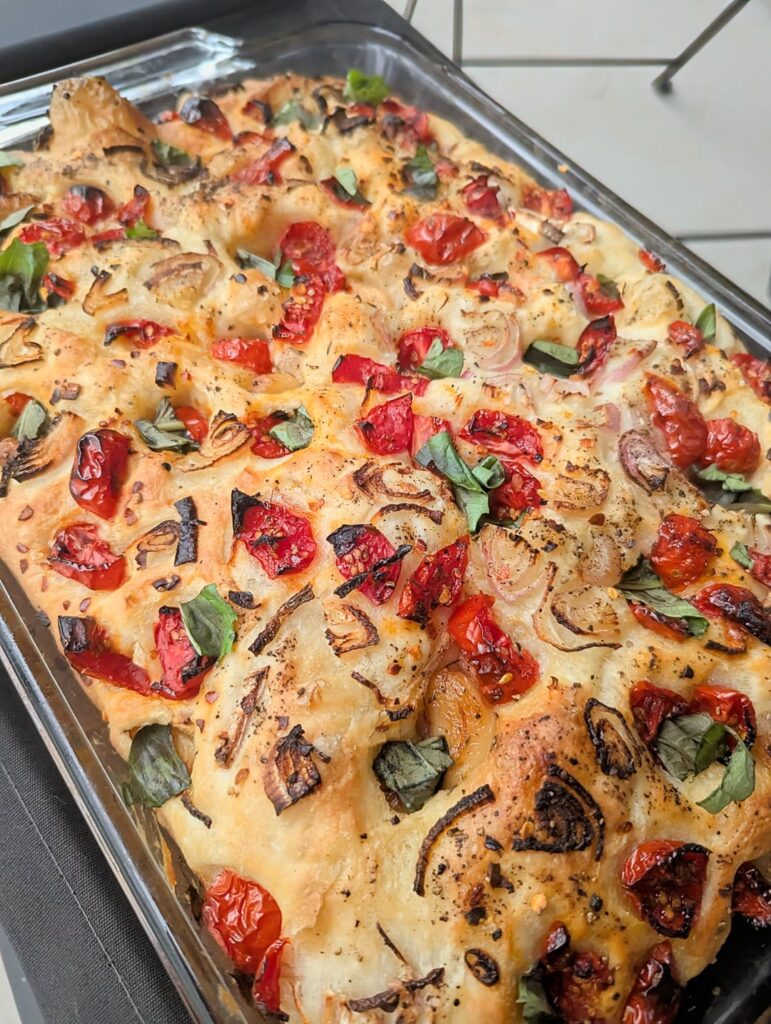 [Homemade] Tomato Focaccia