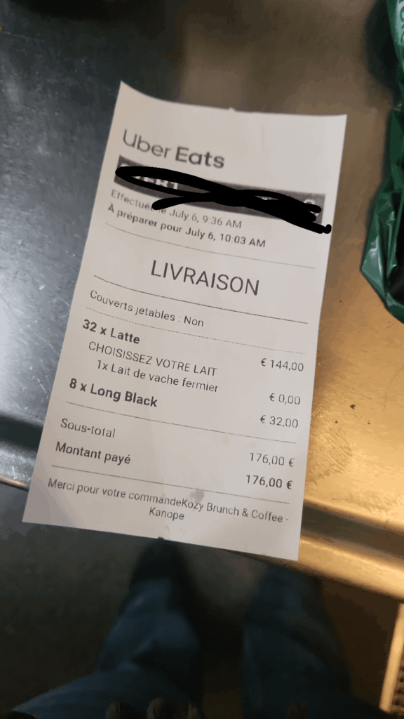 What a good way to start the day 😊