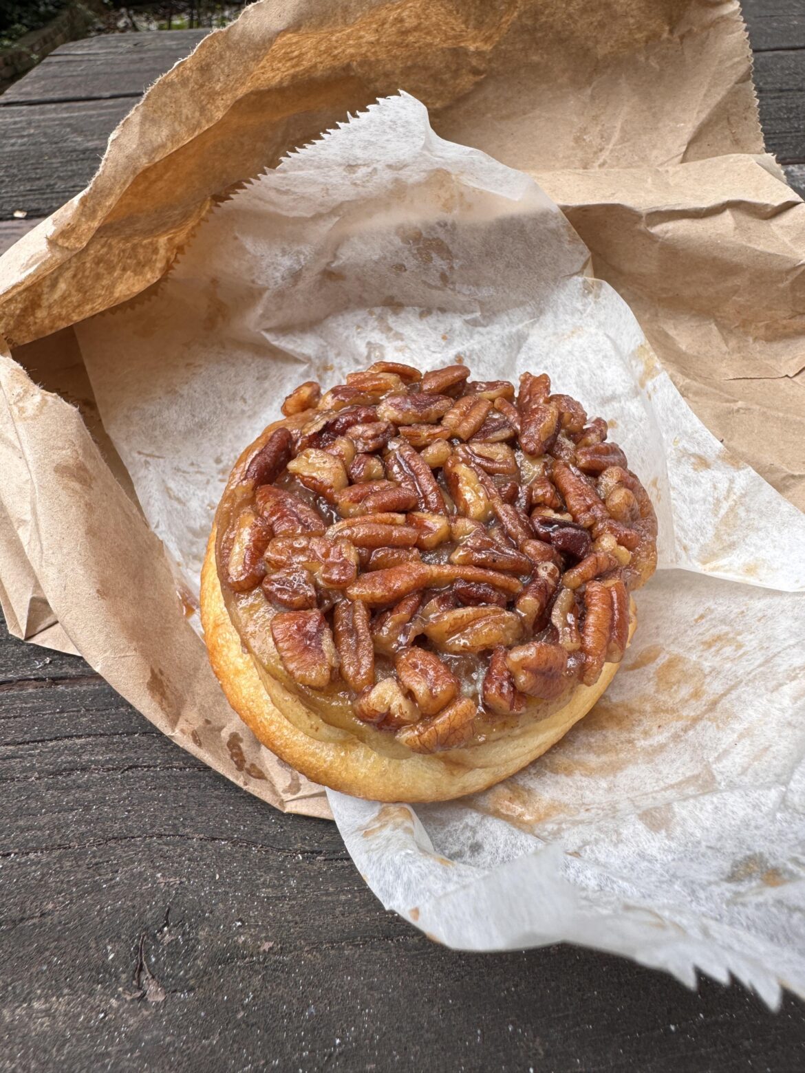 Pecan Sticky Bun - from Bread Alone (Union Sq/Carroll Greenmarkets, bakeries upstate)