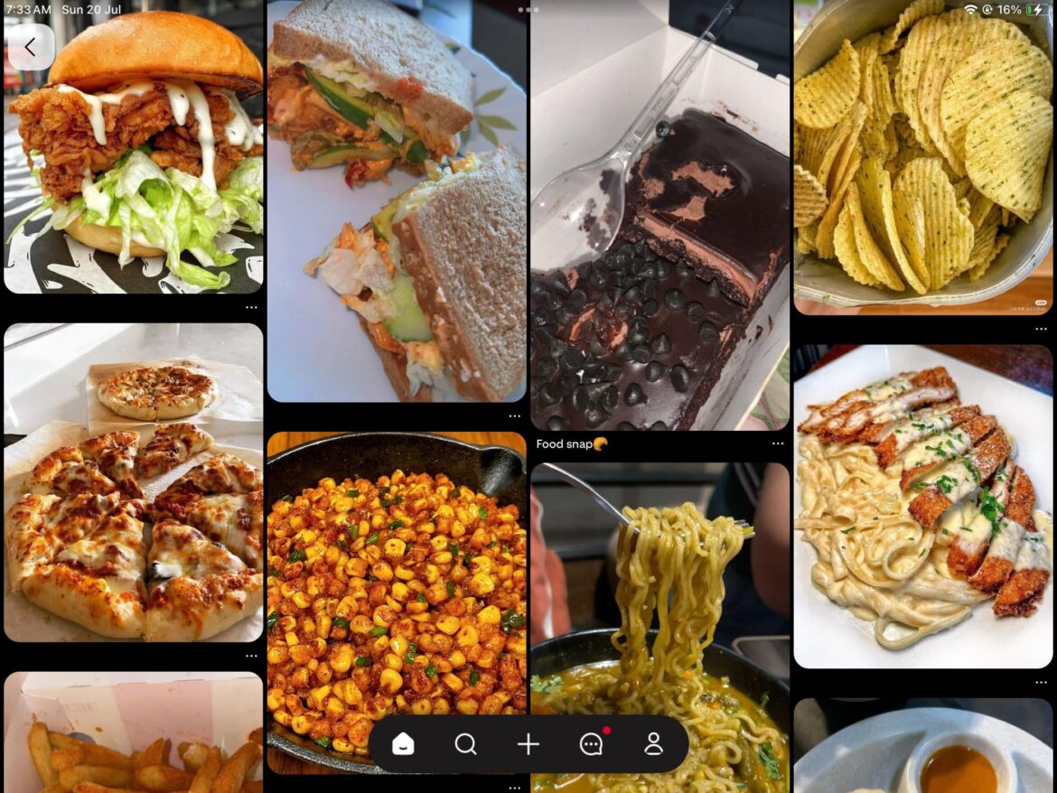 Pinterest foood board.