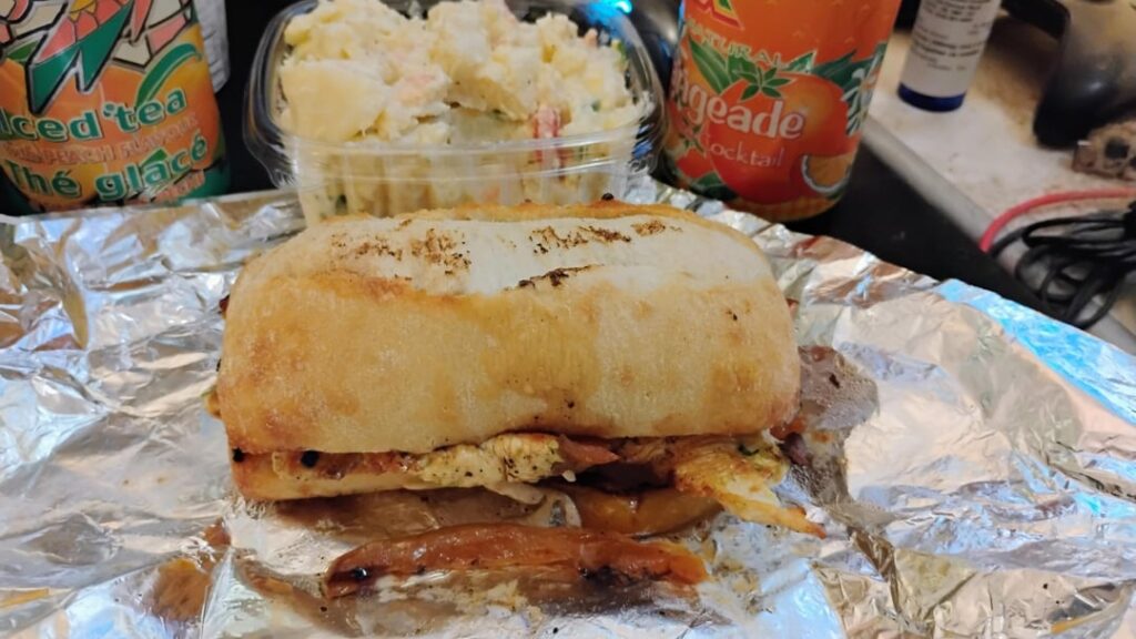 Griddled Chicken Sandwich Griddled Chicken Sandwich