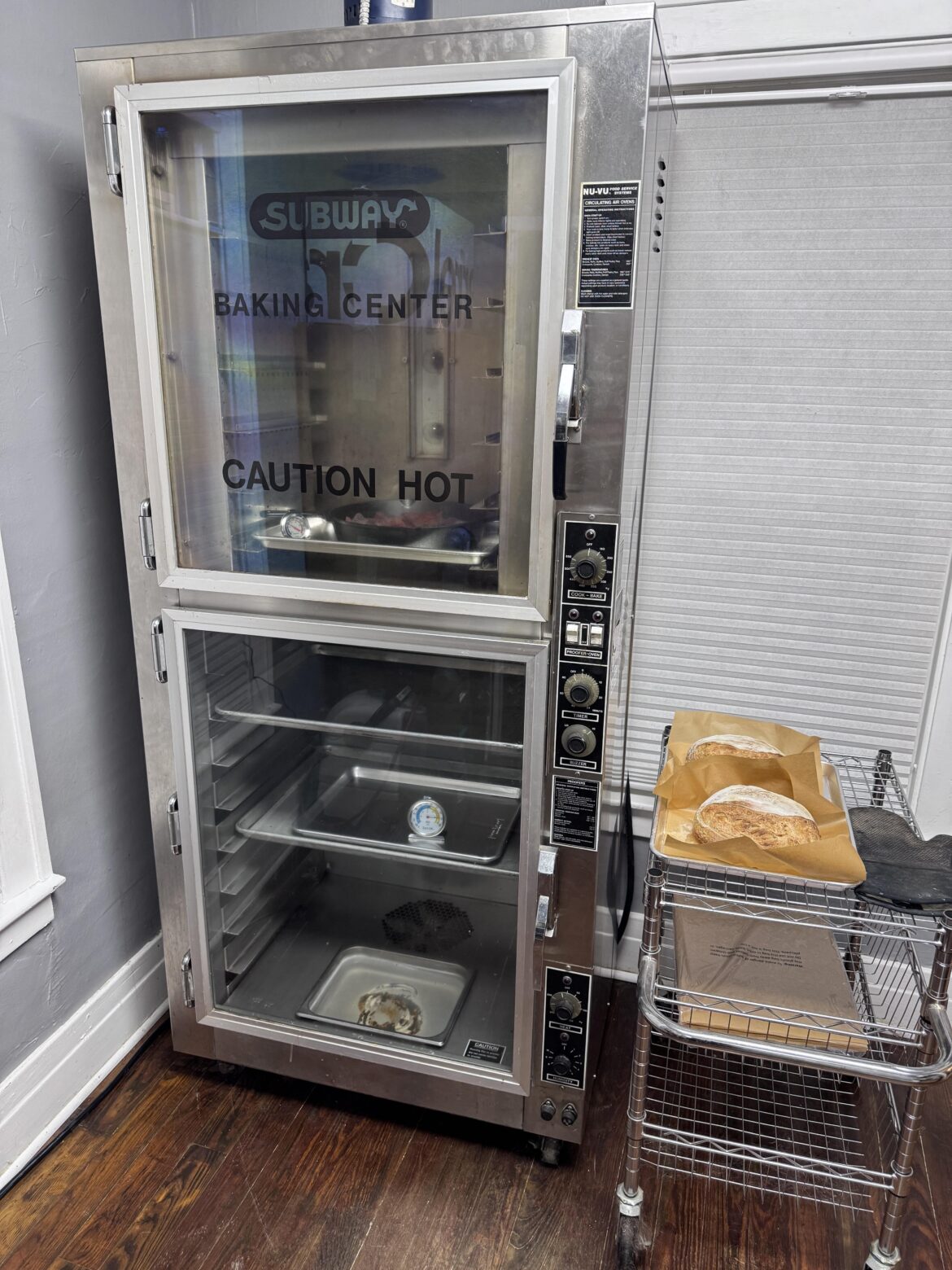 Subway Oven To Sourdough Oven