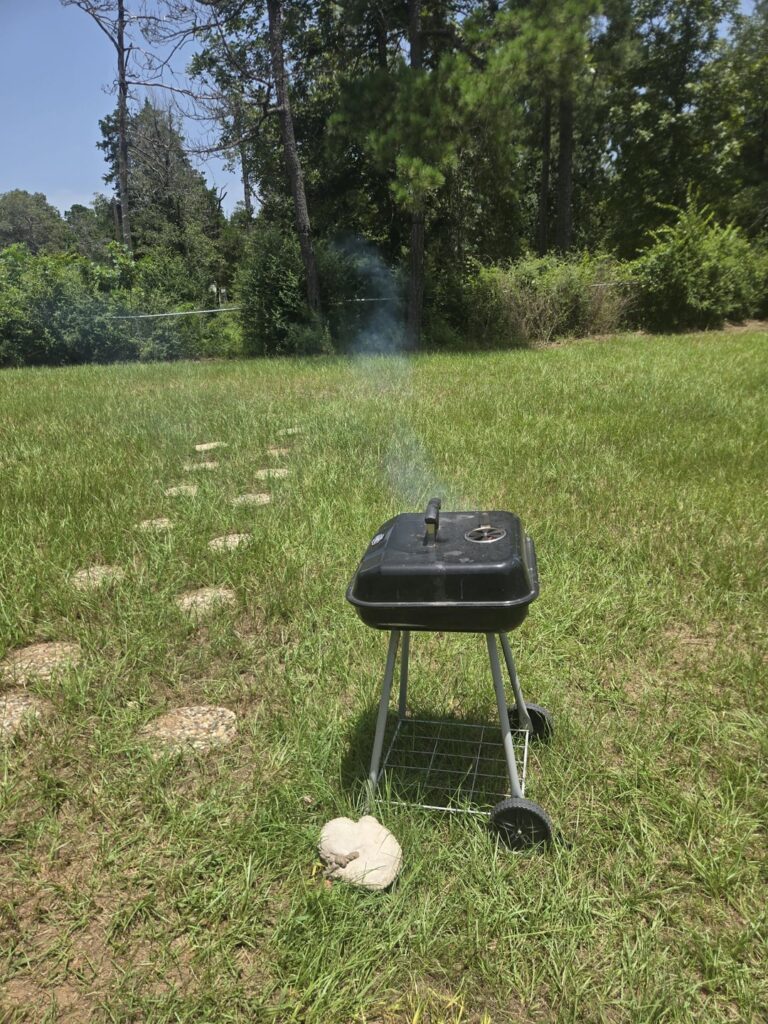 Pulled Pork on $20 bargain bin charcoal grill