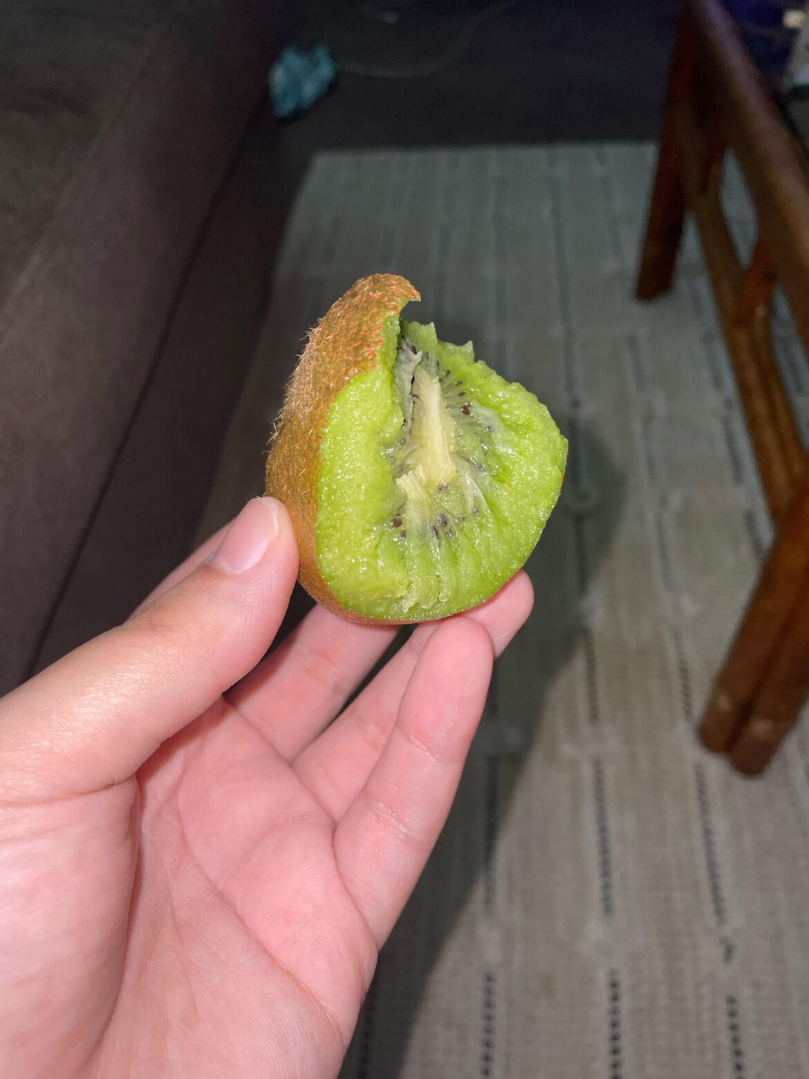 Anyone else eat kiwis like apples?