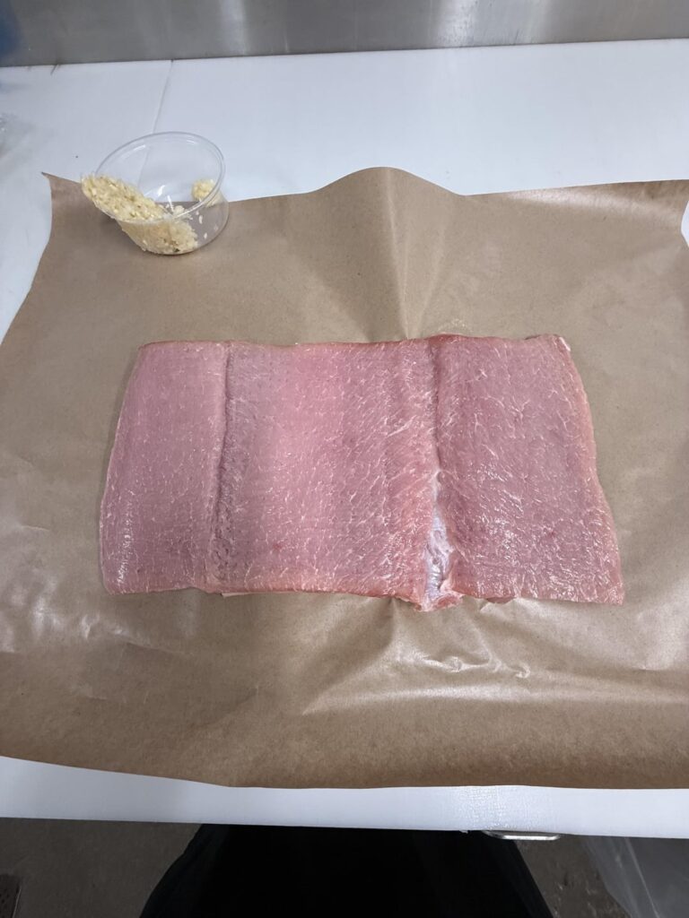 Made this at work and cooked it at home.