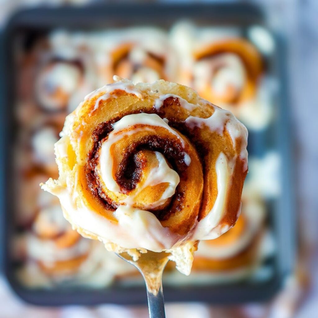 Best Homemade Pumpkin Cinnamon Rolls with Maple Cream Cheese Glaze