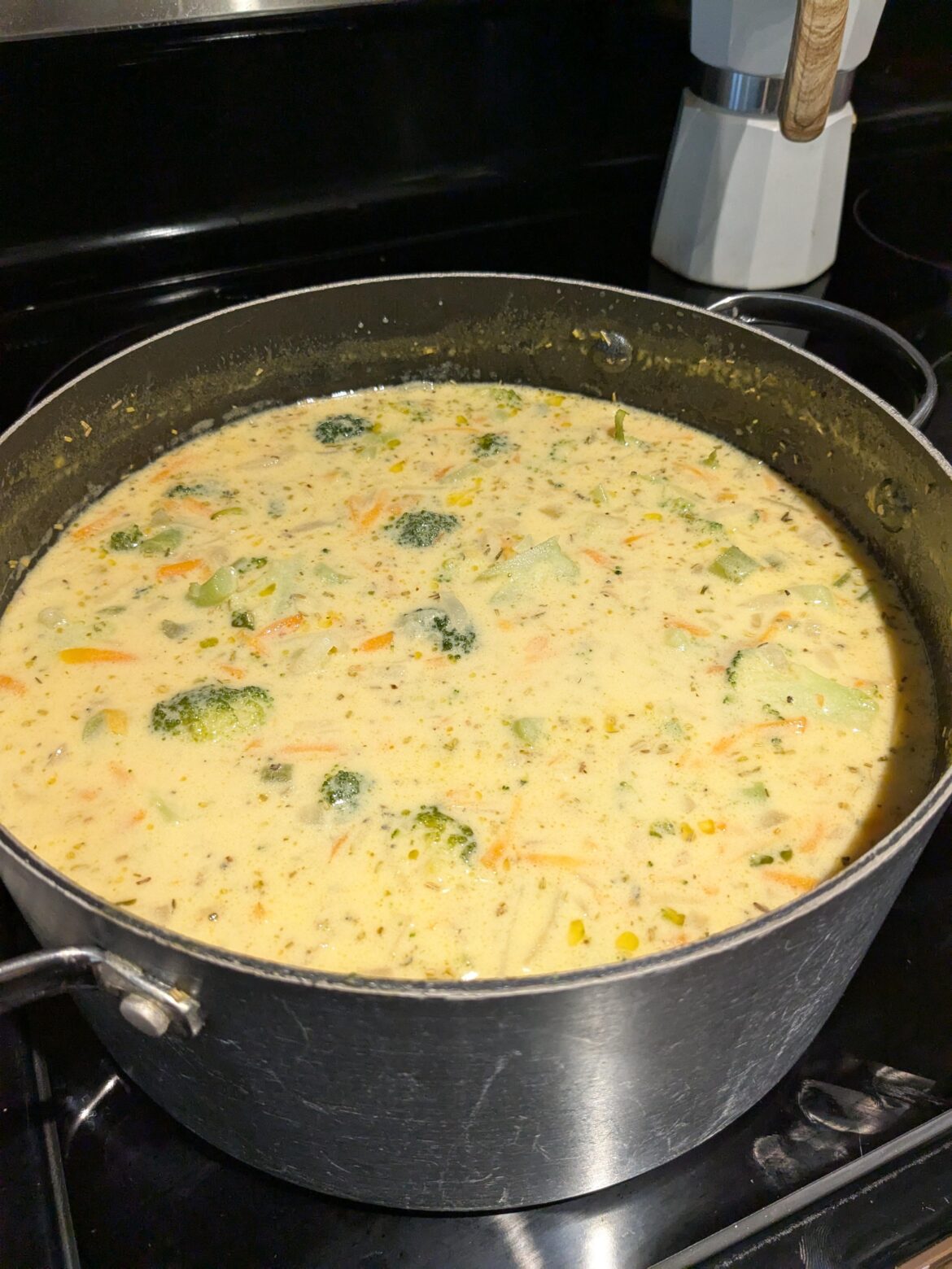 Another batch of broccoli cheese soup