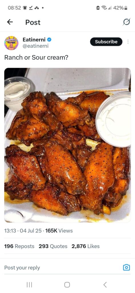 Blue Cheese!? Like WTF!?