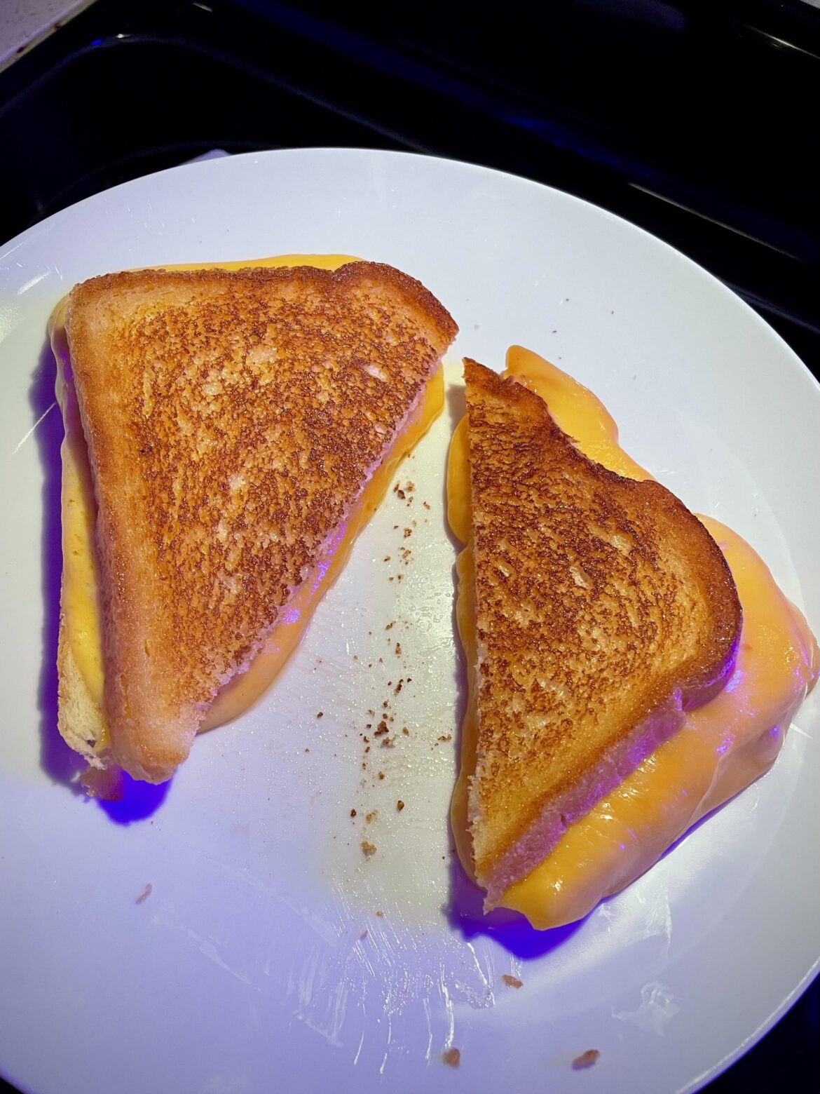 The best grilled cheese I've ever made.