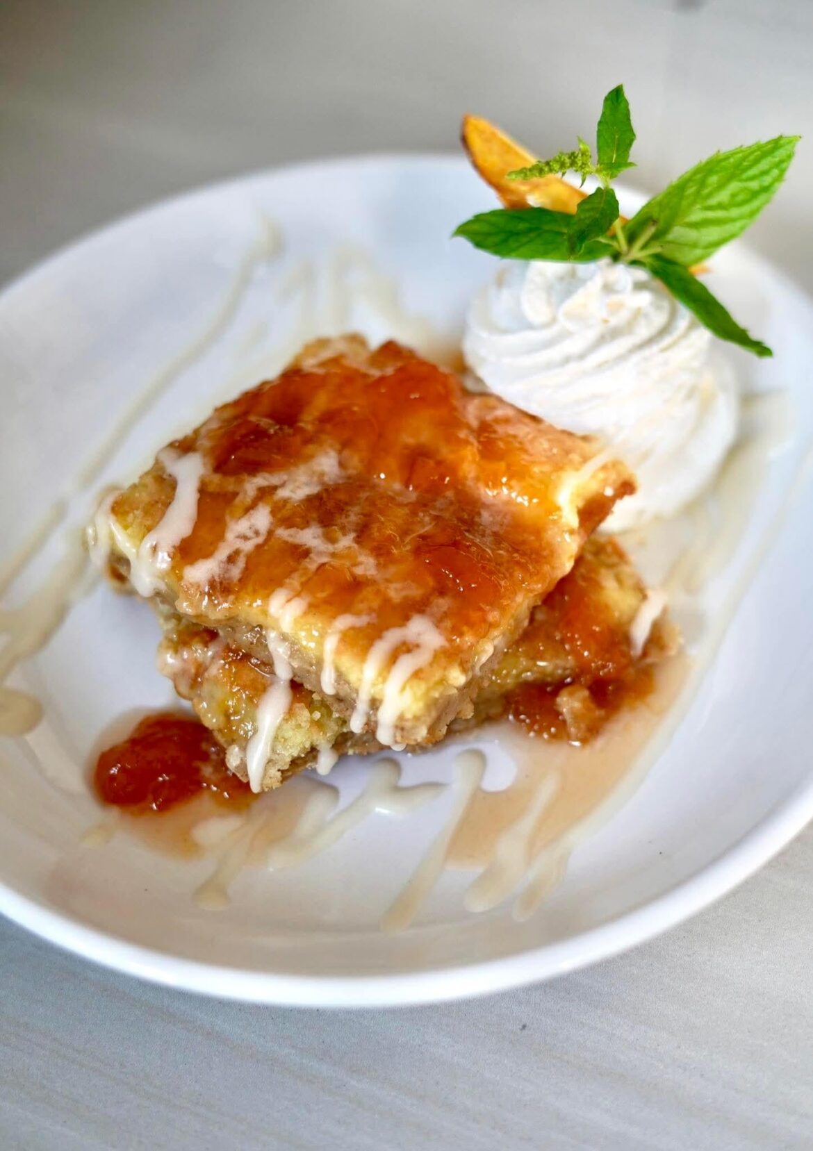 🍑🍑Peach Cobbler Chess Bar