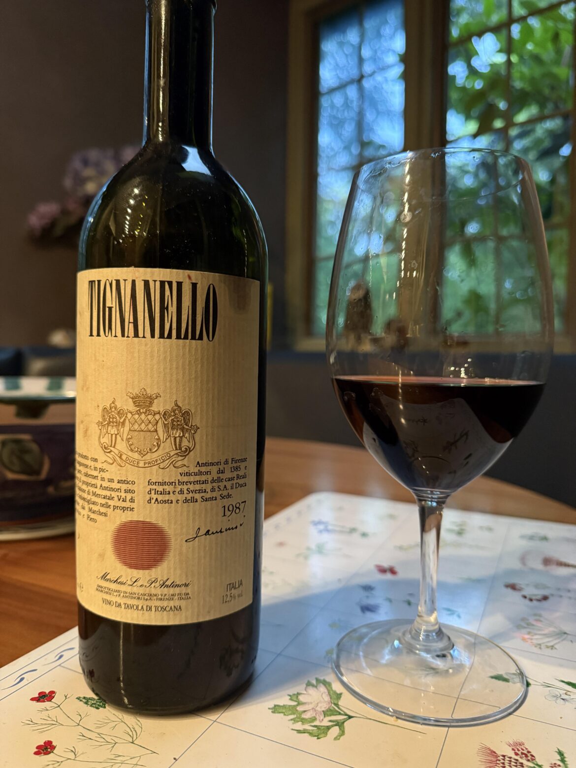 Well, there was dried wine on the foil and on the corner of the cork so I opened it because I assumed it was bad. I was wrong. Well, there was dried wine on the foil and on the corner of the cork so I opened it because I assumed it was bad. I was wrong.