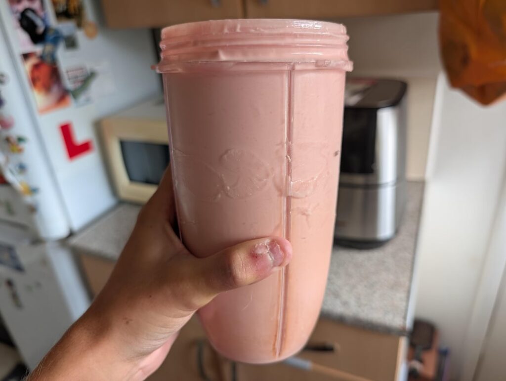 I blended ground beef with cream for science I blended ground beef with cream for science