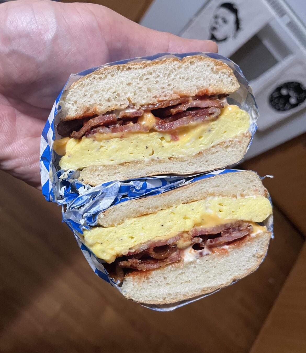 🥓 🥚 🧀 from home