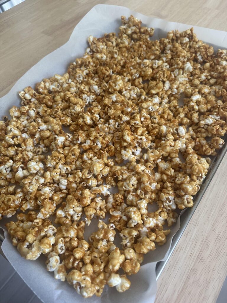 Caramel corn, it’s the simple things in life