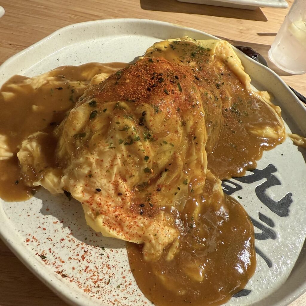 FINALLY!!  Kichi Style Omurice in L.A. at Kyuramen in Arcadia