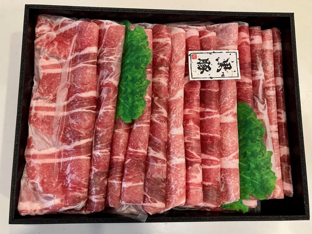 Everyone goes on and on about wagyu, but the pork in Japan is top notch as well. Kagoshima Kurobuta pork for shabu shabu is some of the best! Everyone goes on and on about wagyu, but the pork in Japan is top notch as well. Kagoshima Kurobuta pork for shabu shabu is some of the best!
