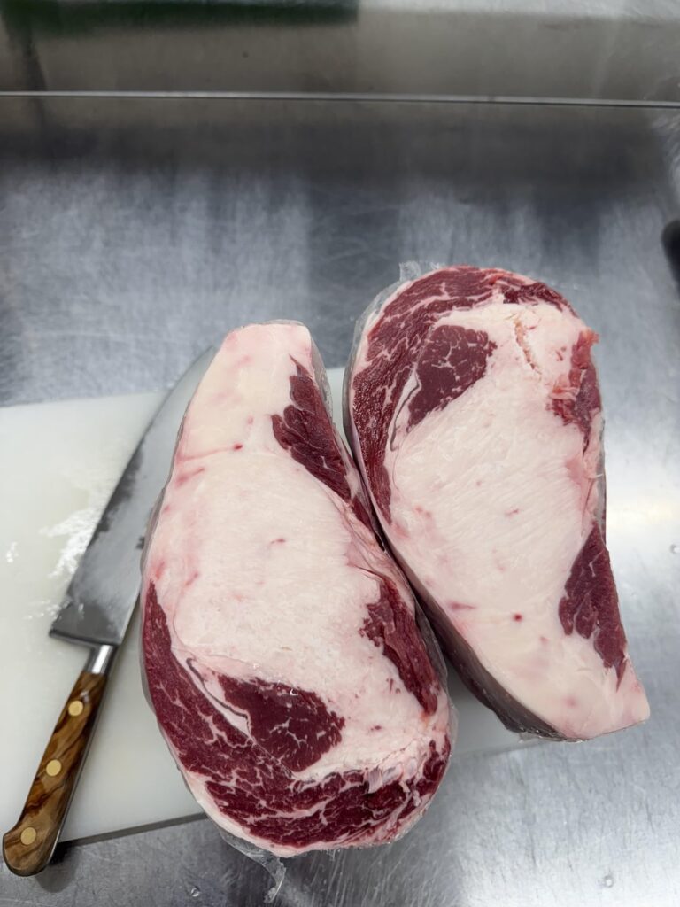 Check out this marbling!  Lol..