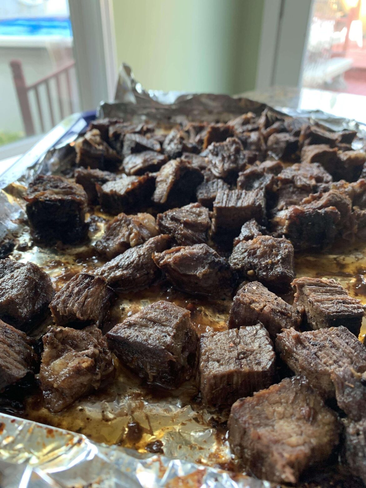 Burnt Ends- Made in the oven like a heathen