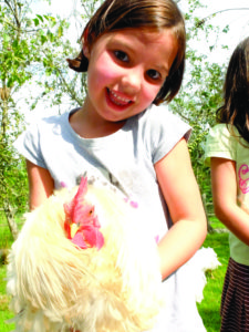 Eating in Creuse - Friends in the farm