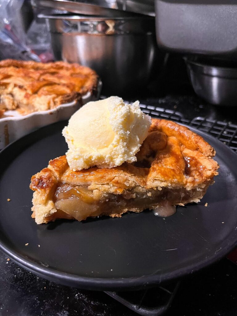 Apple pie is my pride and joy