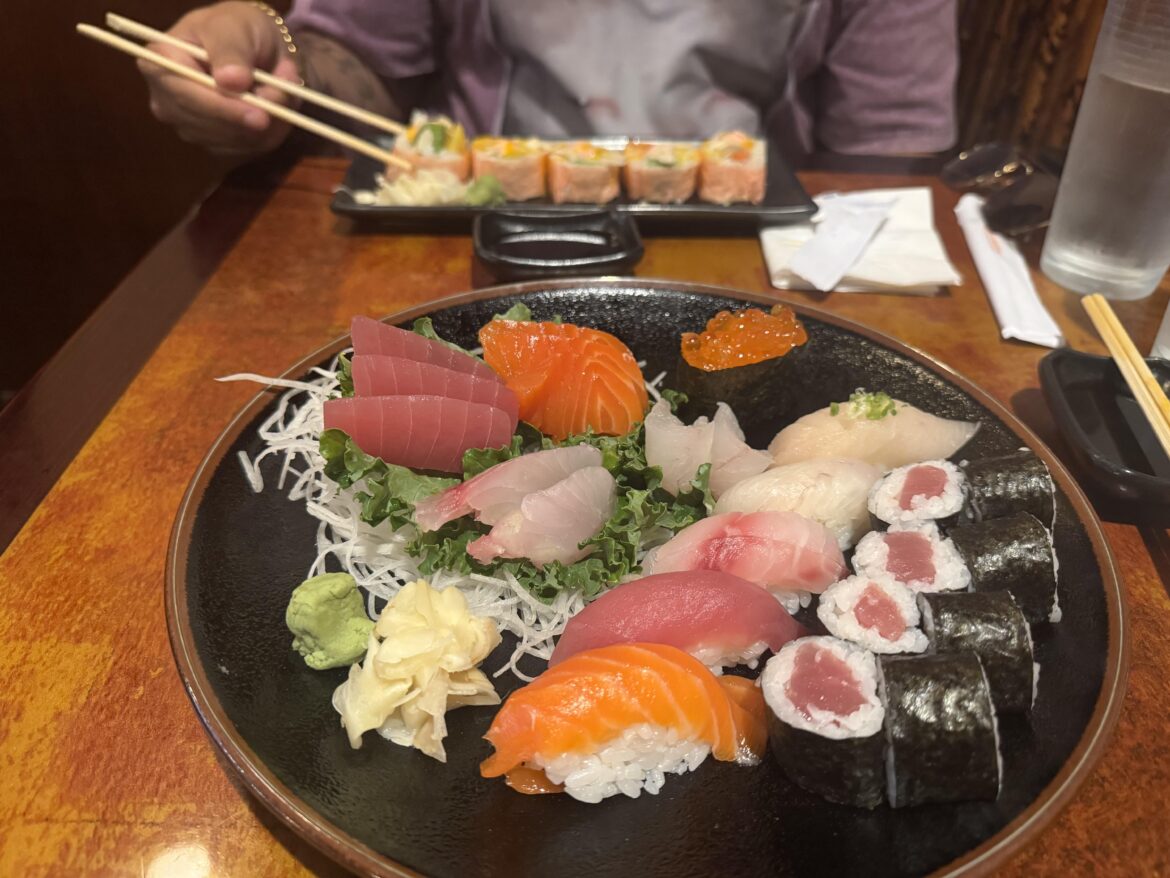 Sashimi and Sushi Dinner👌🏼