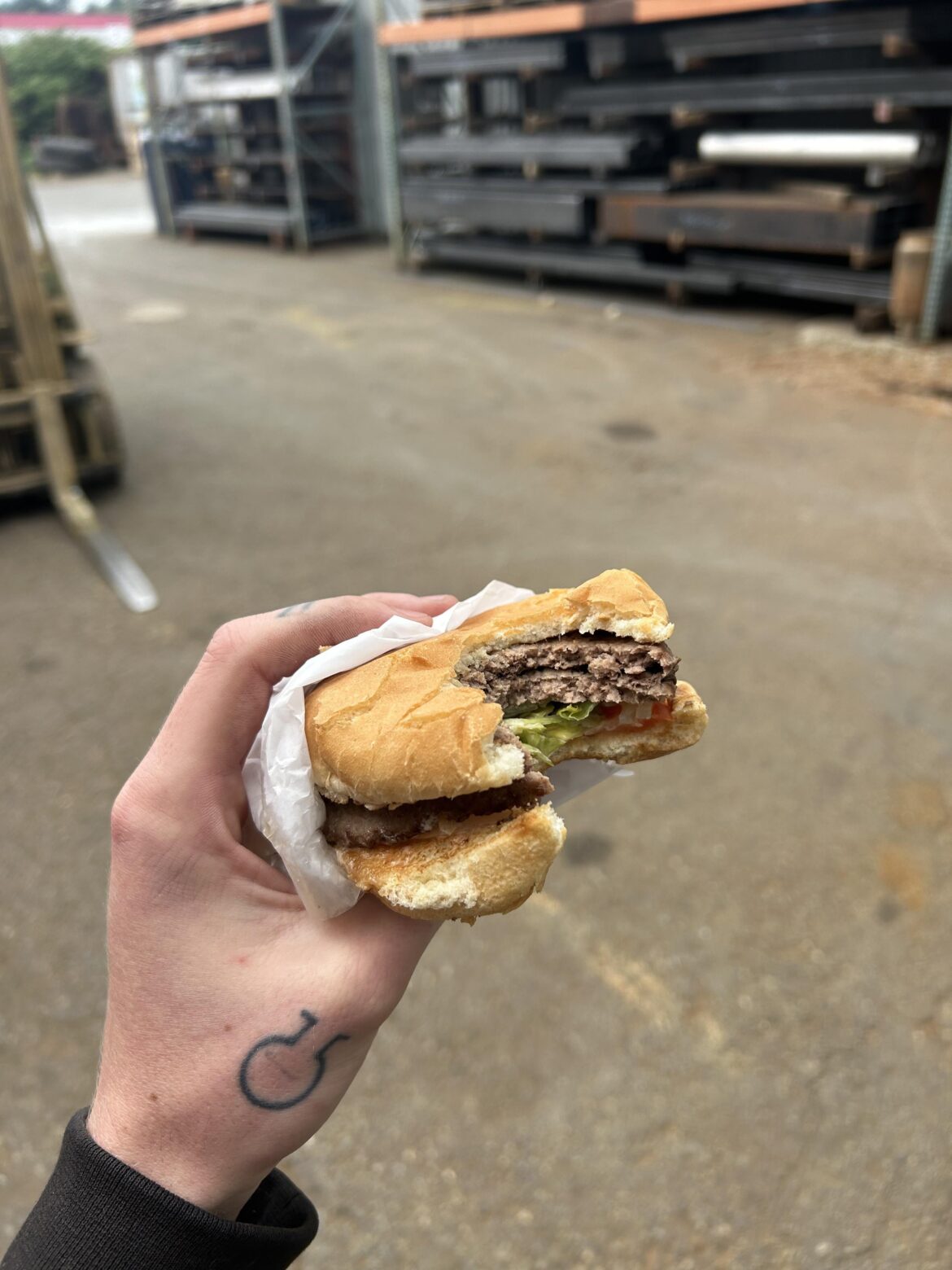 So I won the raffle….Best free burger I’ve ever had