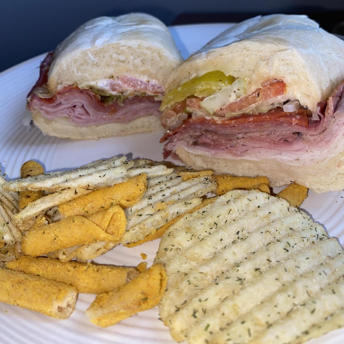 trying the local sub shop