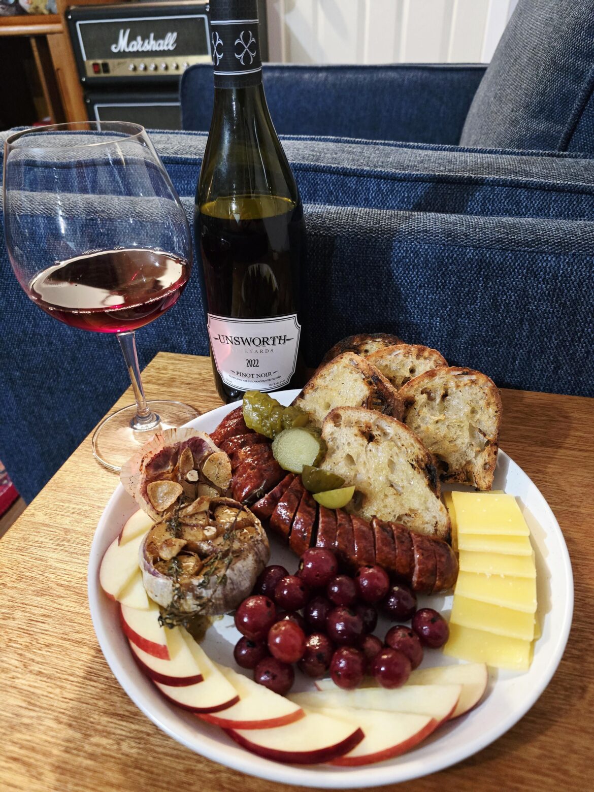 Friday night record listening snacks