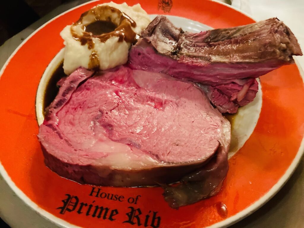 [i ate] King Henry VIII Cut Prime Rib Dinner