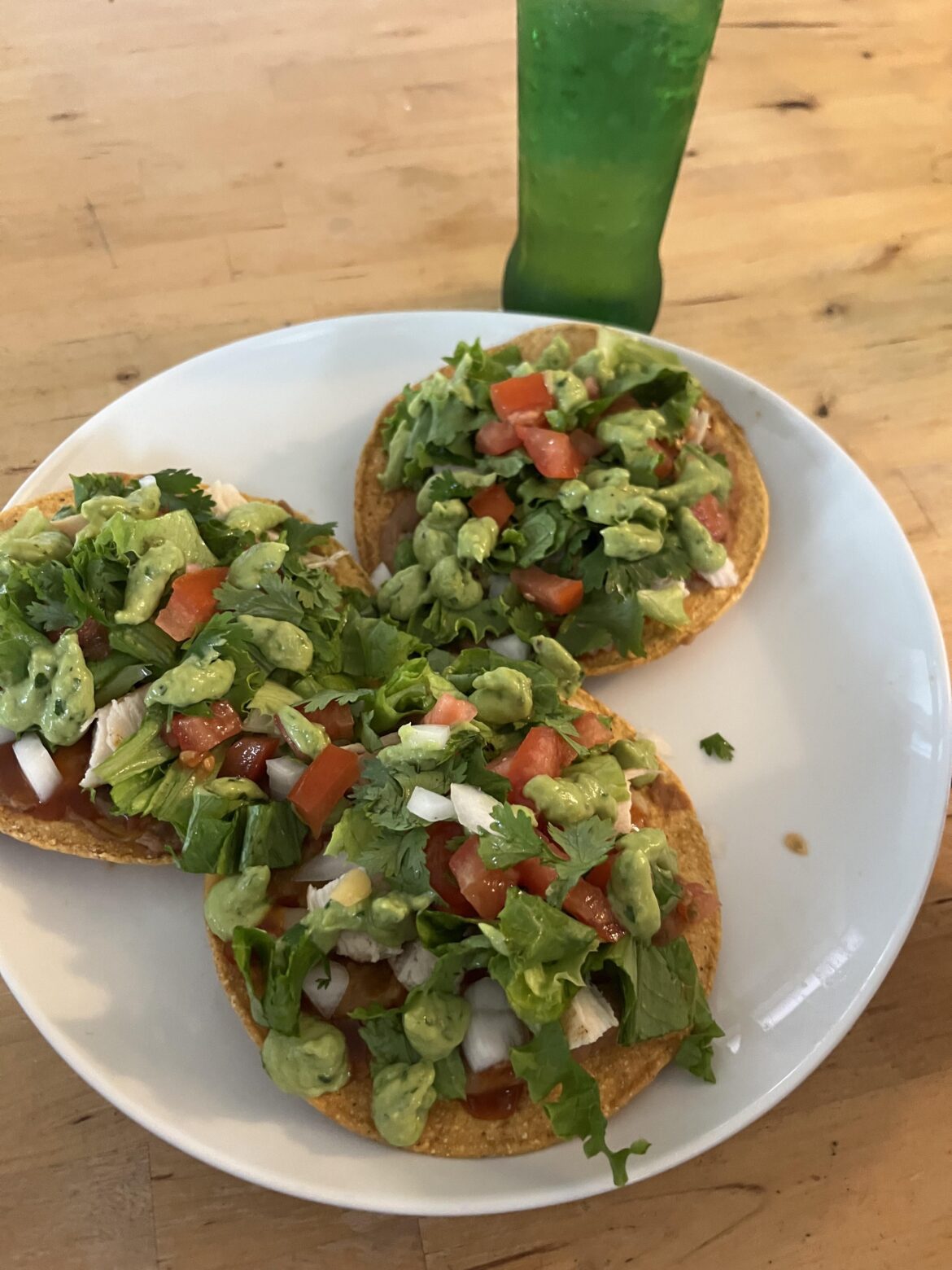 Chicken Tostadas
