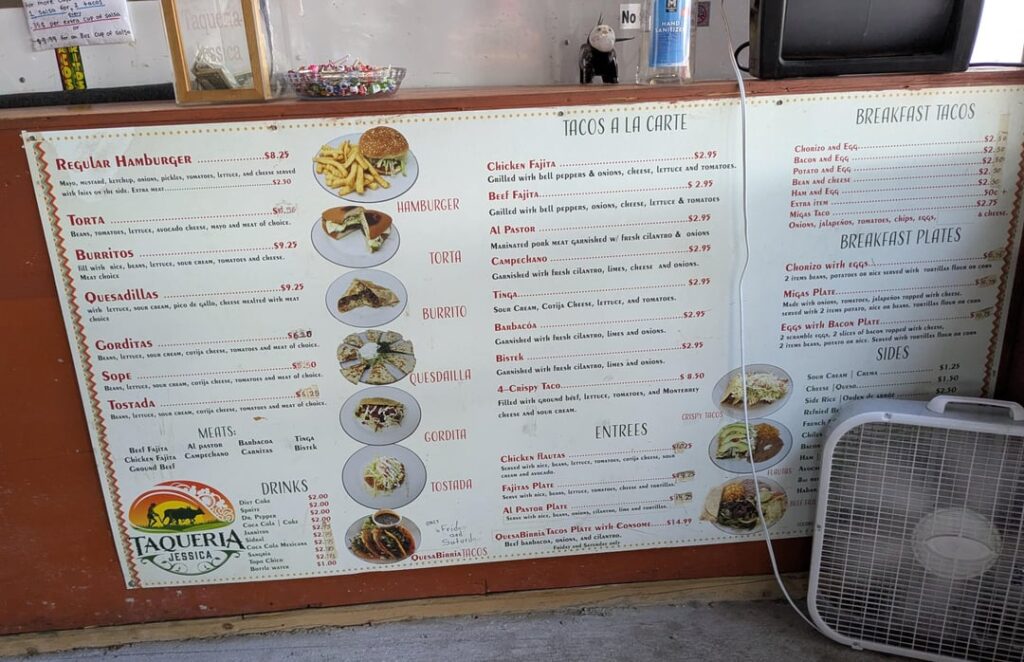 Lunch @ Taqueria Jessica