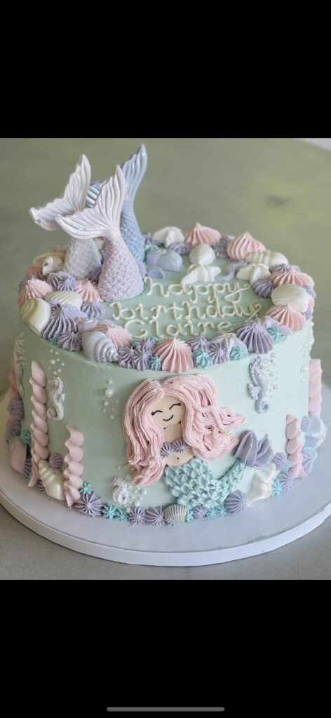 Mermaid cake!