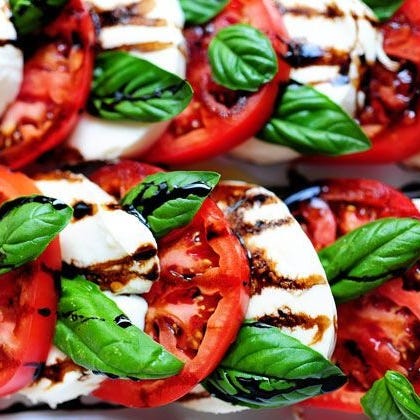 caprese salad without lettuce