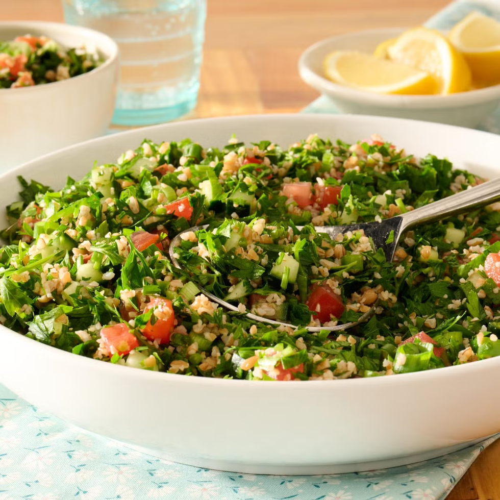 salads without lettuce tabbouleh