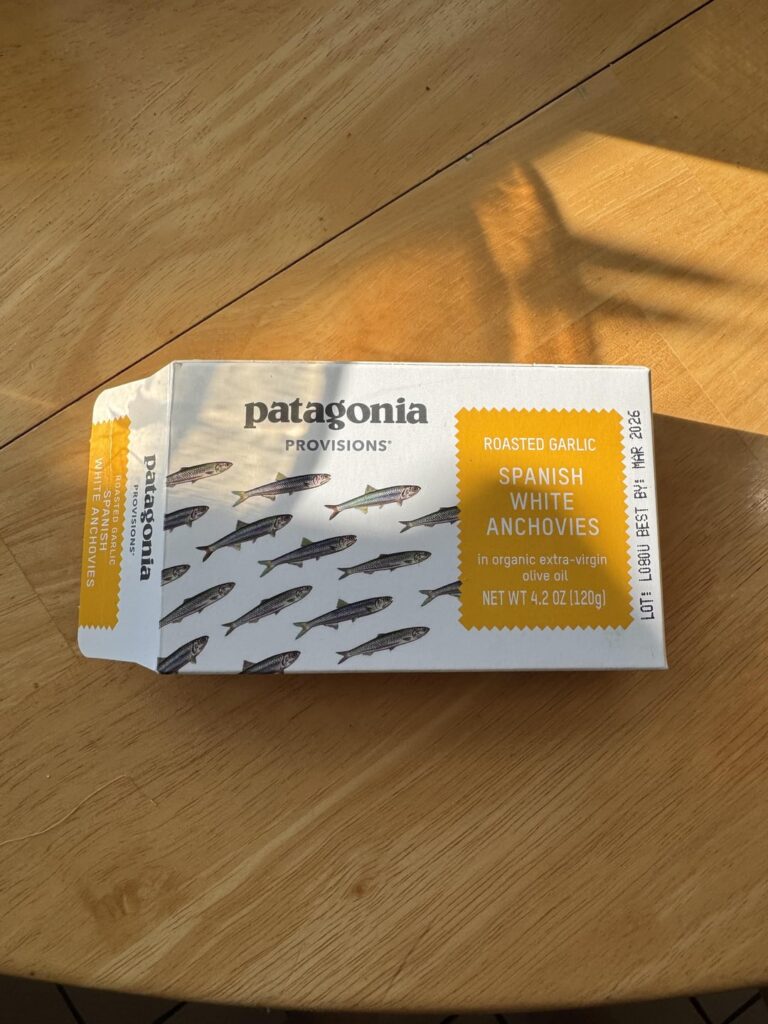 Patagonia white anchovies