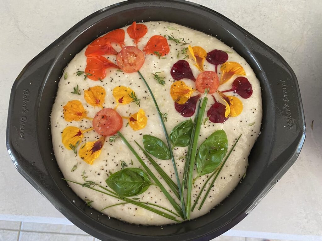 First time making focaccia