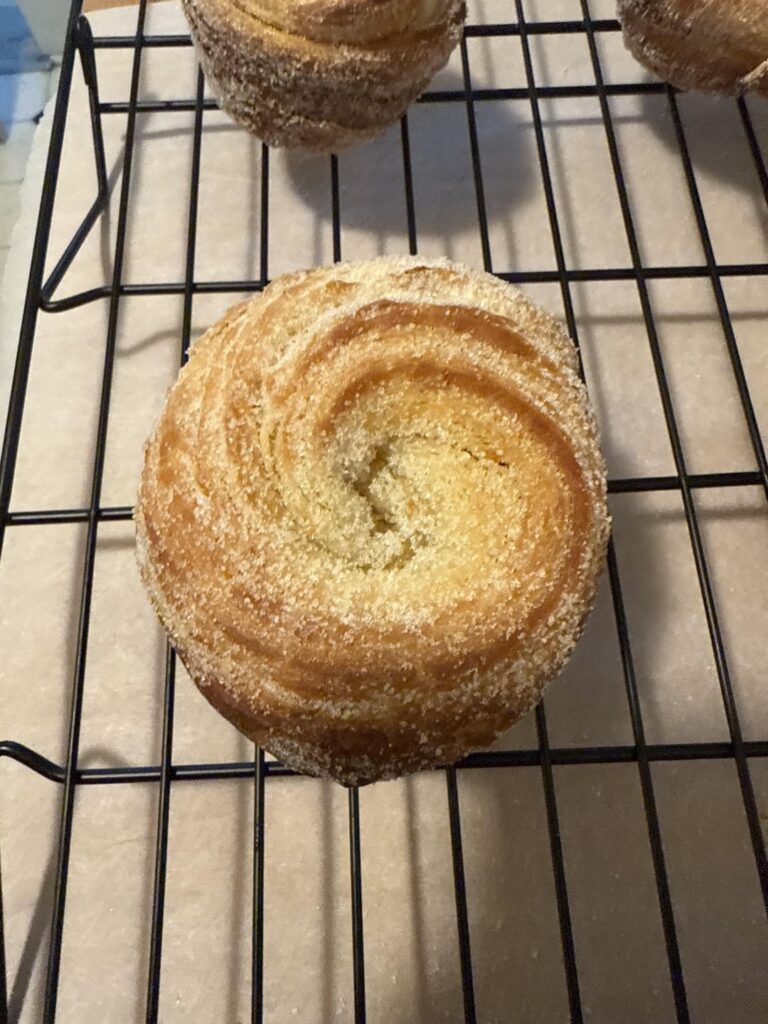 When you have all day to laminate, you make morning buns!