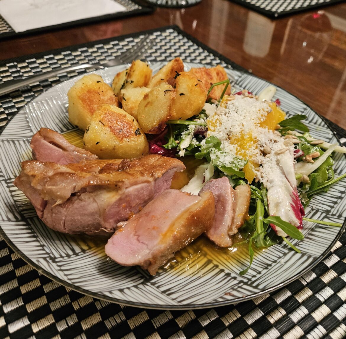 My first time cooking duck
